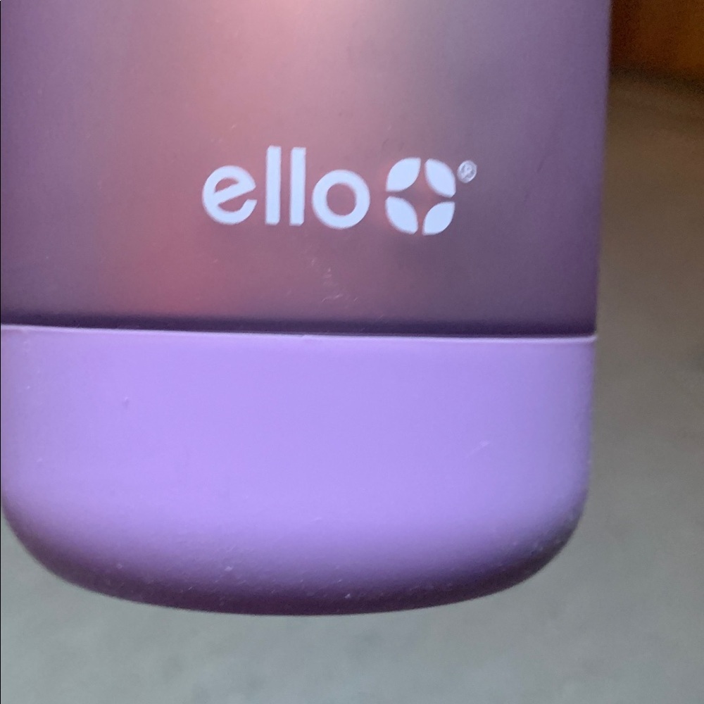 Ellie Purple Double Wall Tumbler with Straw - Picture 4 of 6